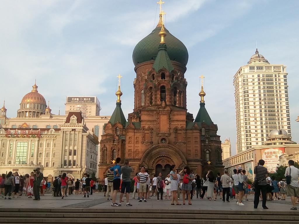 Harbin Lily Holiday Apartment Central Avenue المظهر الخارجي الصورة